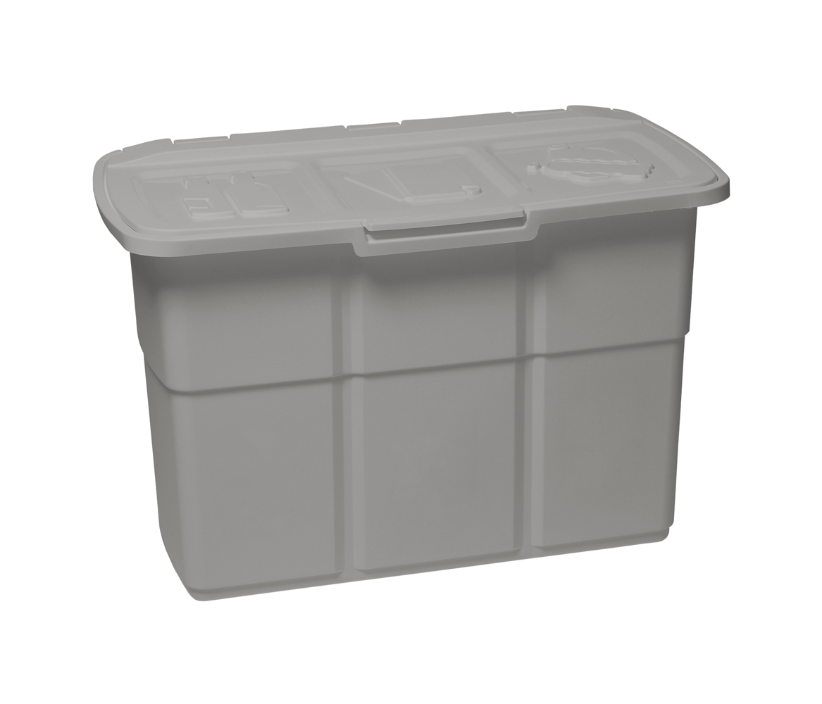 Kanta za smeće s poklopcem 3u1 - 75L