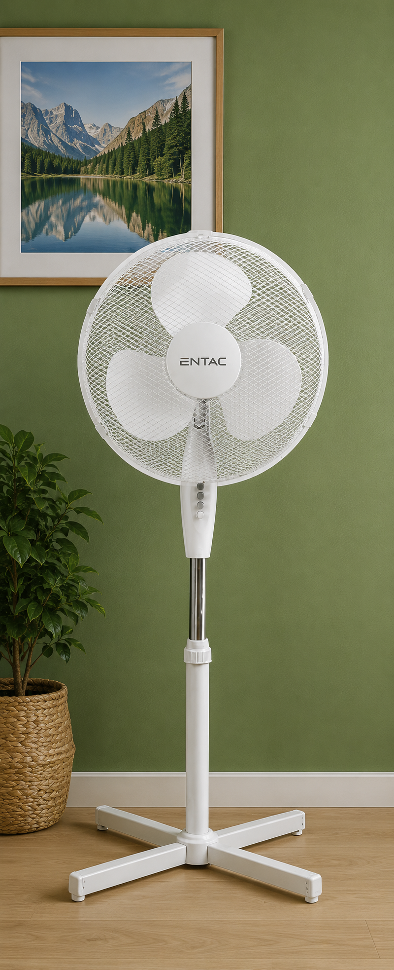 Stajaći ventilator 45W 36 cm 3 brzine oscilirajući - Slika 4